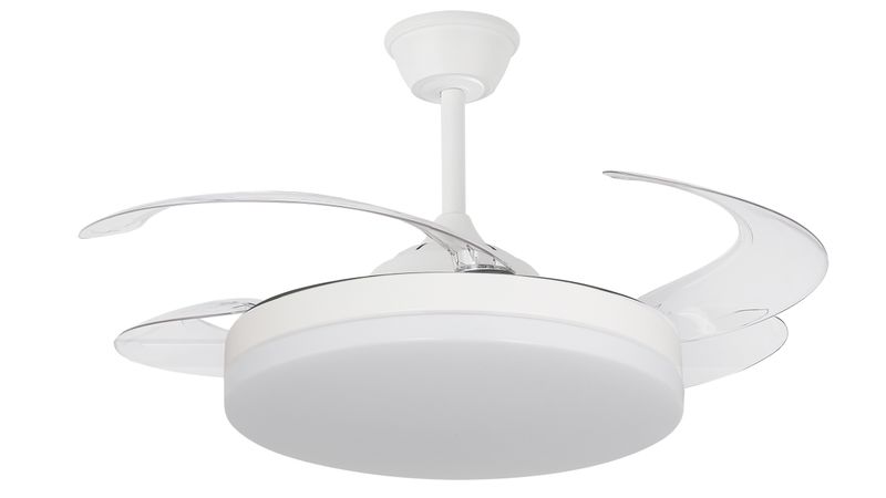 Stylish 42" Ceiling Fan with Quiet DC Motor and Extendable Blades - FCF092