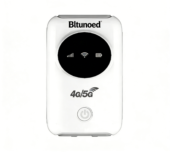 Bltunoed 4G/5G Wi-Fi Router with SIM Card Slot, Portable, 3200mAh Battery