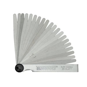 TengTools - Feeler Gauge 0.05-1 200mm 20 Pieces - FG20200