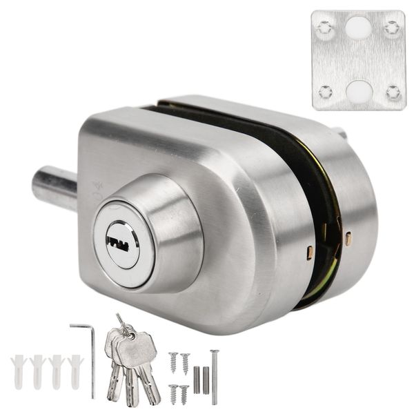 Stainless steel sliding gate lock