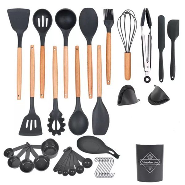 MyKitchen 38 Silicone Kitchen Utensil Set