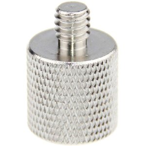 Nickel Plated Camera Adapter Set - 1/4"(6mm) to 3/8"(9mm)