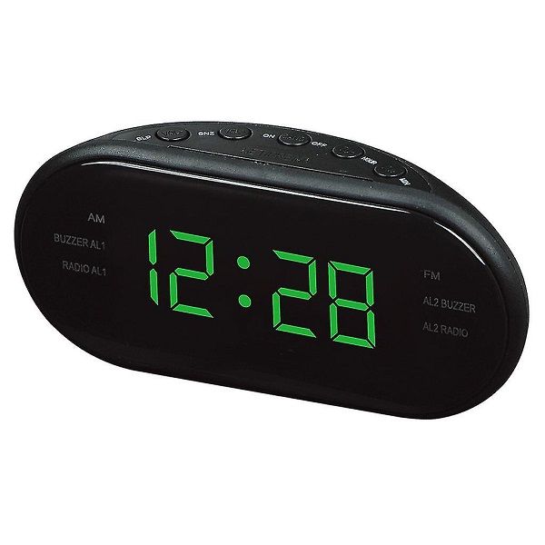 Wolulu AM/FM Radio Alarm Clock