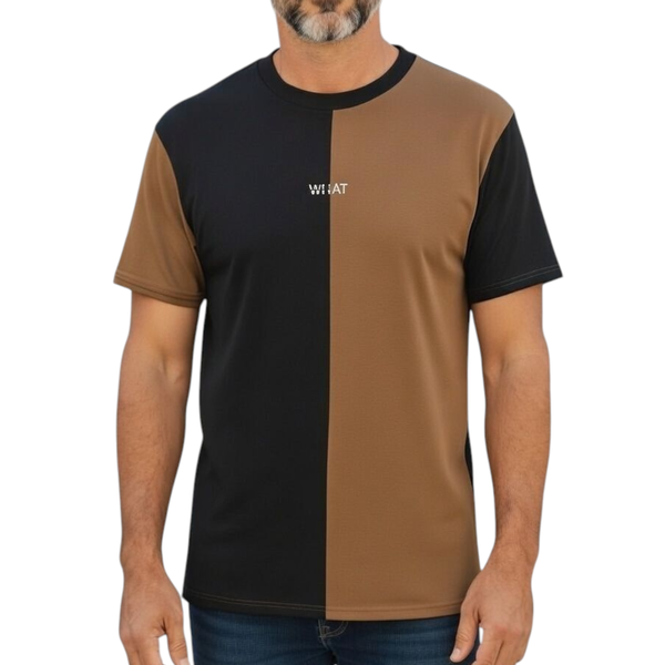 Men's Color-Block Short Sleeve Shirt