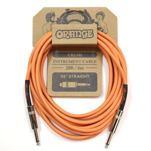 Orange Crush 6m Instrument Cable (straight to straight)
