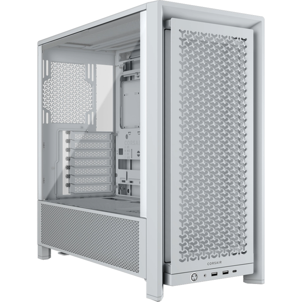 Corsair FRAME 4000D Mid-Tower PC Case - White