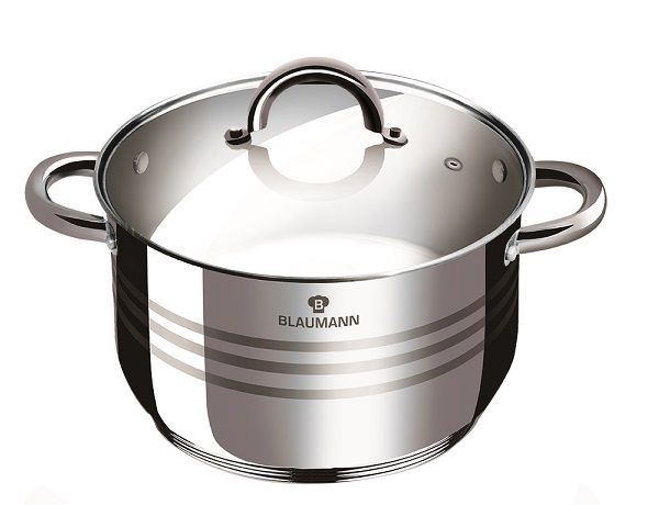 Blaumann Stock Pot with Lid - Gourmet Line (28cm)