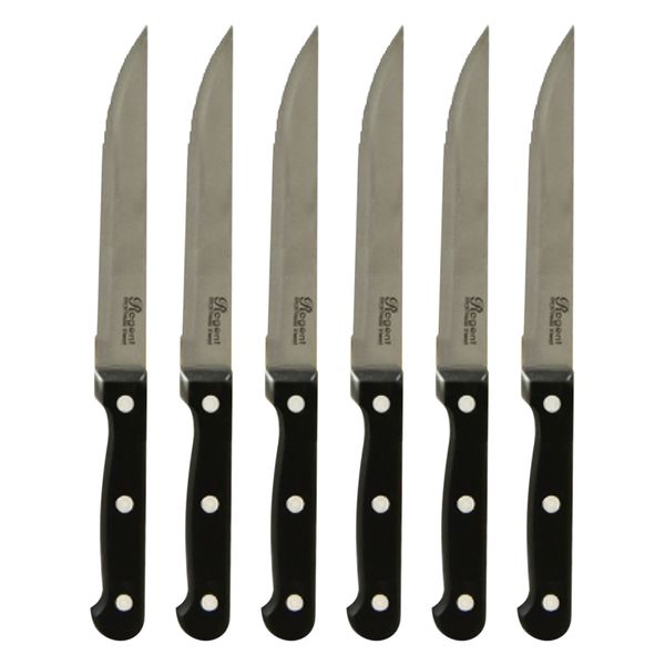Regent - Kitchen Steak Knife 6 Pack
