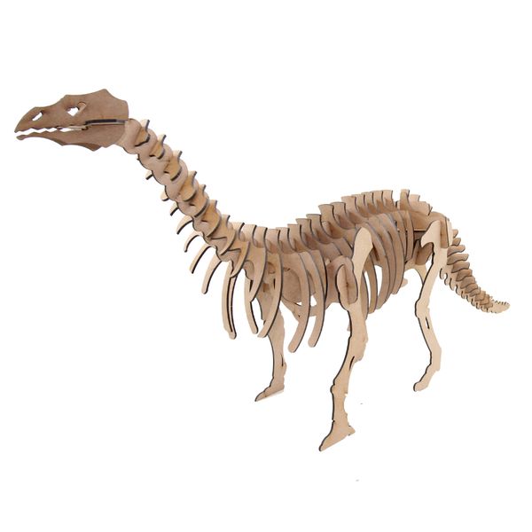 Wow We - 3D Wooden Model Dinosaurs Brontosaurus Junior