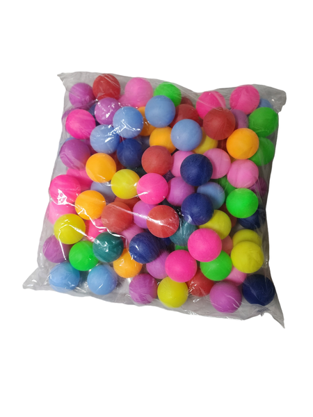 Pack 110 Table Tennis Balls Mixed Color Pack