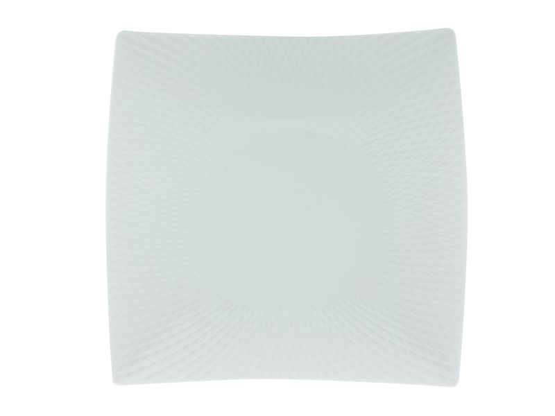 Maxwell &amp; Williams - White Basics Diamonds Square Plate - 12.5cm