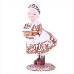 Christmas Decor Resin Gingerbread Santa Christmas Decorations Indoor Home B