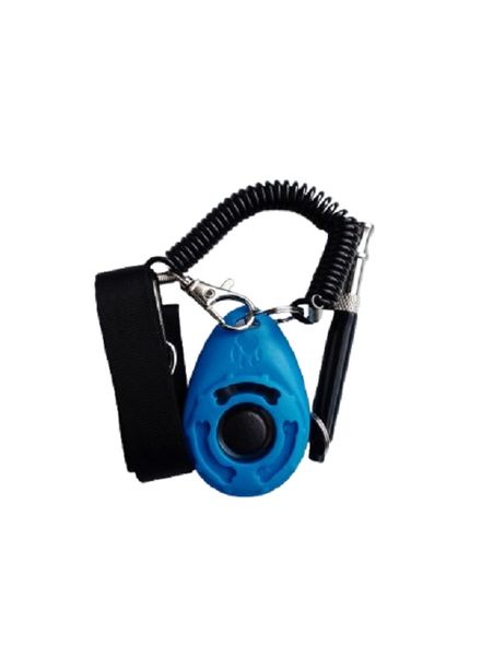 Adjustable Frequency Pets Training Clicker and Whistle Set