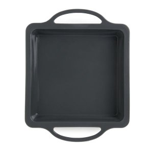 George &amp; Mason - Square Silicone Cake Mould - Charcoal