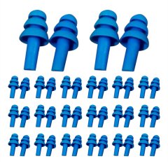 40 Pcs Soft Silicone Ear Plugs Waterproof Swimming Ear Plugs Reusable