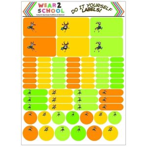 Springbok DIY marking labels waterproof