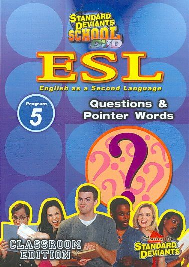 Standard Deviants Sc - Esl Program 5: Question And Pointer Wo (DVD)