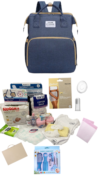 Prepacked maternity bag for baby &amp; mum-Deluxe