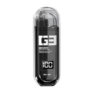 Rechargeable Nose Hair Trimmer with Washable Head &amp; LCD Display