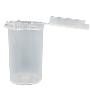 Child Safe Container Transparent - White