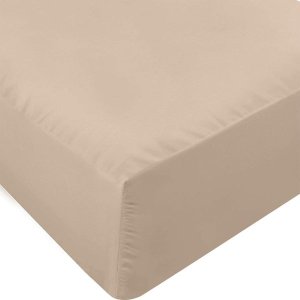 Microfiber - Fitted Sheet - Natural Beige