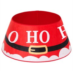 Christmas Tree Decor Surround Base Cover Skirt Foot Colorful Ornament Carto