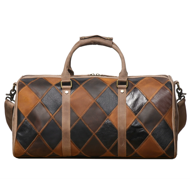 Leather Duffle Bag / Travel bag / Weekender bag / Gym bag