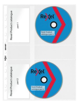 Rexel: Cd Pockets Pack of 5