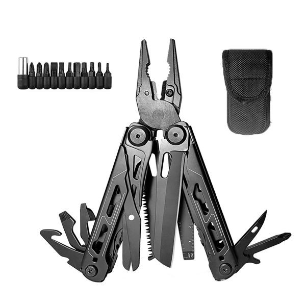 27-In-1 Multitool Pliers With Scissor Rope Cutter Camping Pocket Multi-Tool
