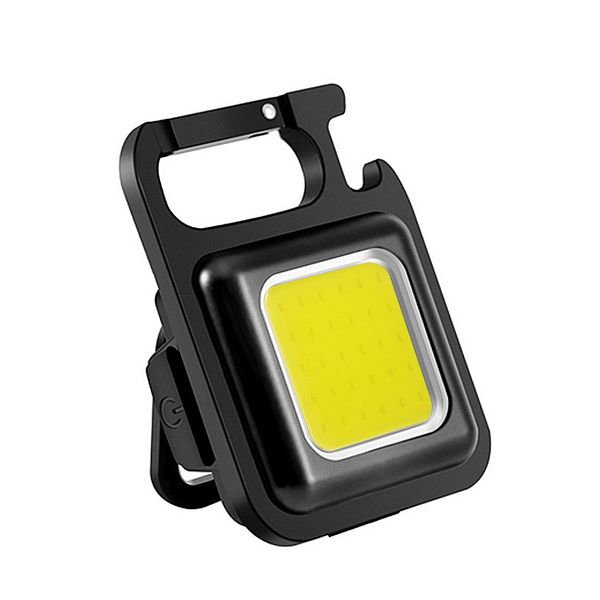 Rechargeable LED Keychain COB Light |4 Light Modes| Bottle Opener