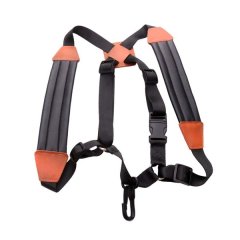 Saxophone Strap, Adjustable Padded Leather, Soprano/Alto/Baritone