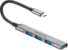 Volkano Expand Series Type-C to 4 port Multi-function USB C Hub