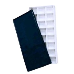 24-Grid Paint Tray Palette With Lid