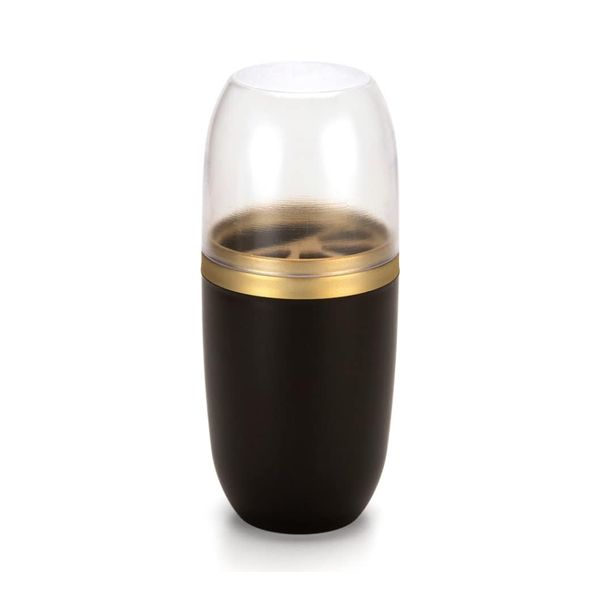 Arthi Toothbrush And Toothpaste Holder With Transparent Lid, 500 Ml