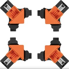 Set of 4 DIY Right Angle Woodworking Clamps