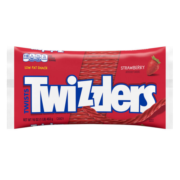 Twizzlers Strawberry Twists - 453g Jumbo Pack