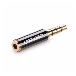 UGreen 20502 3.5mm M to 2.5mm F Audio Adapter-BK