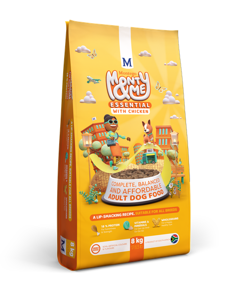 Montego Monty &amp; Me - Essential Chicken Adult Dog Food - 8 kg