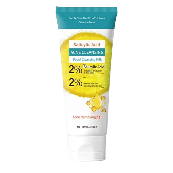2% Salicylic Acid Acne Cleansing Facial Cleansing Milk - Acne Removing