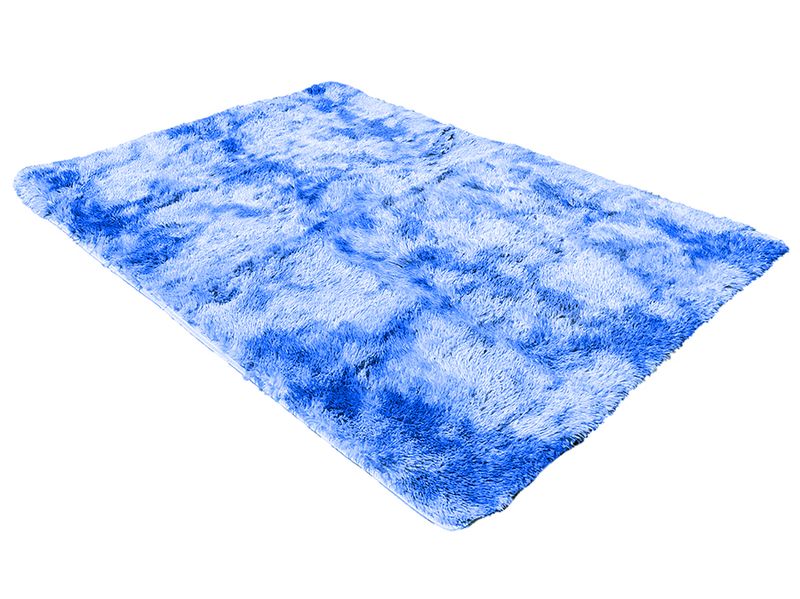 Super Soft and Fluffy Home Décor Non-Slip Rug Carpet - Wine Red (200x150cm)