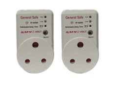 2 X Safy General Safe - Surge Protector Plug