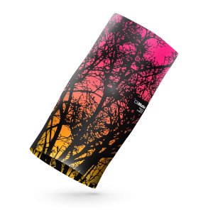 Climate Sport Scarf (Mask / Face Shield) - Tree Black Pink