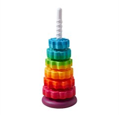 Rainbow Circle Stacker Montessoritoy For Children Aged 1-3