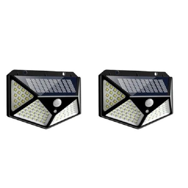 Led Outdoor Solar Interaction Wall Lamp-Sh-114 (2 Piece)
