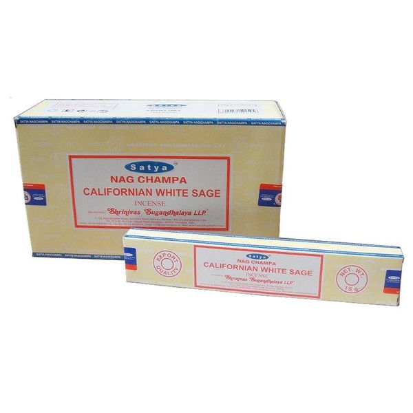 Satya Californian White Sage Incense Box
