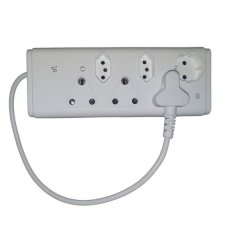 Lesco, 6 Way White Multiplug