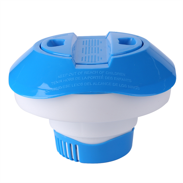 Floating Swimming Pool Chemical Chlorine Bromine Tablets Dispenser