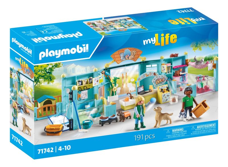 Playmobil My Life - Animal Hotel Playset - 191 Piece