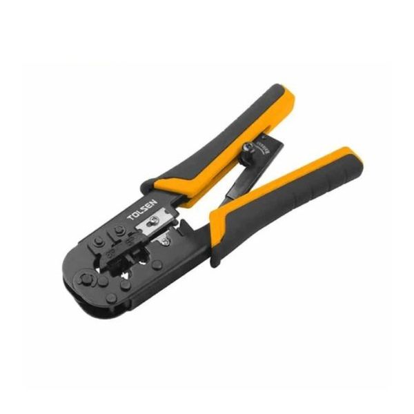 Tolsen - Plier Ratchet Modular Crimping 185mm Indust.