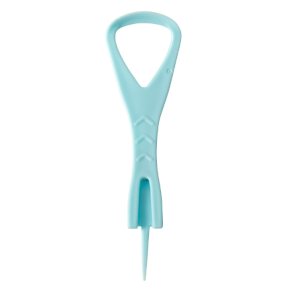 Premium Plastic Tongue Scraper with Built-in Toothpick